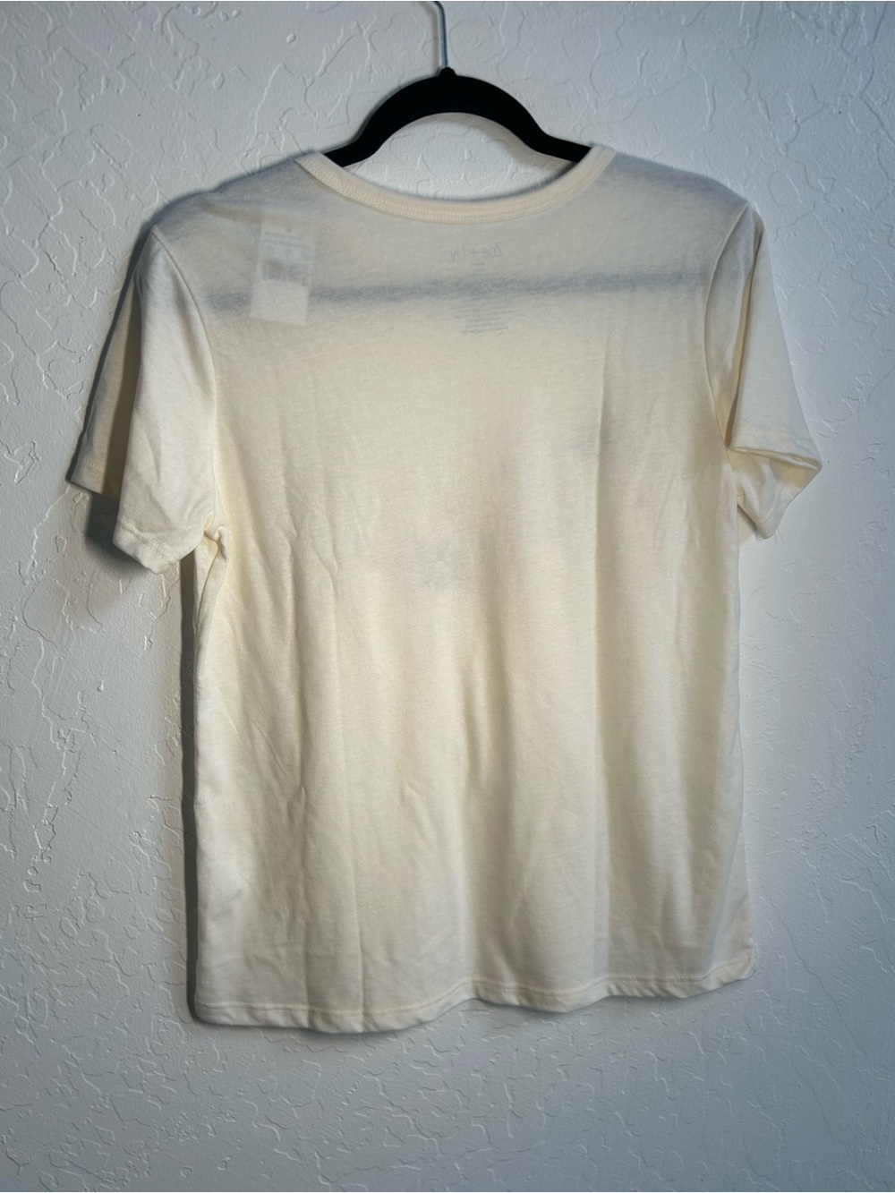 NWT Women’s Large Ivory Cottagecore Wildflower Relaxed Fit Casual T-shirt - Picture 5 of 6